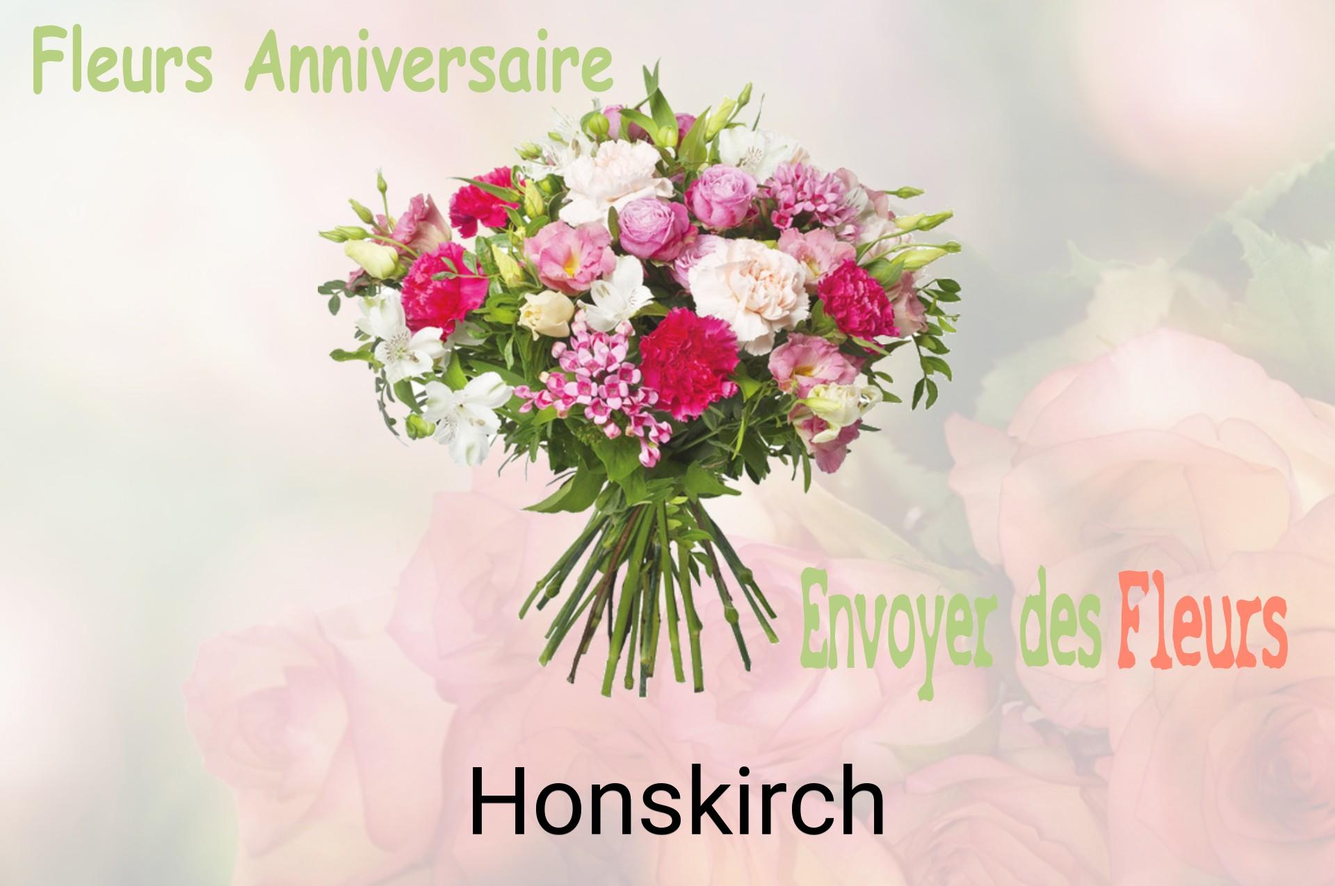 Bouquet de fleurs d’anniversaire livré à Honskirch